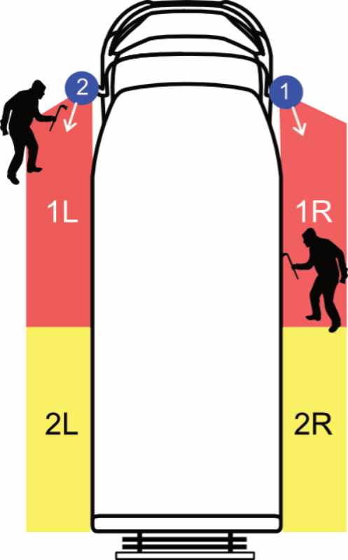 Mobile alert functions in alarm mode 2x AI cameras