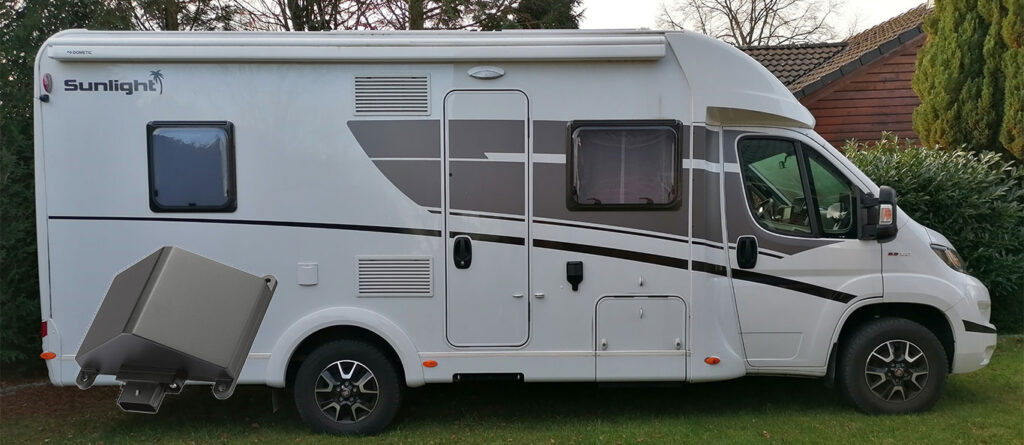 Radar turning assistant for motorhomes R151