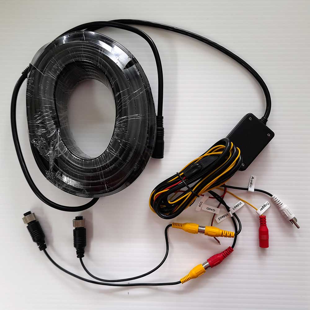 Shutter camera cable connections